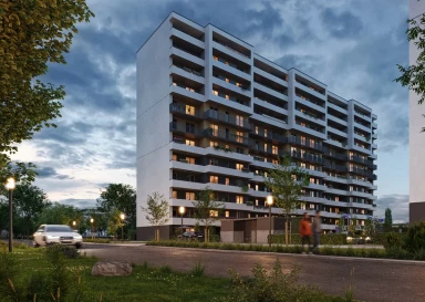 Słoneczne 2 pokoje | 9. piętro | Widok + loggia 7,5m2 + spokój