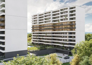 Słoneczne 2 pokoje | 9. piętro | Widok + loggia 7,5m2 + spokój