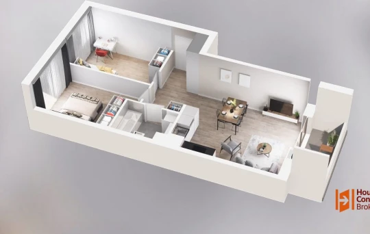 3-POKOJOWE | dwustronne | loggia | możliwość wykończenia