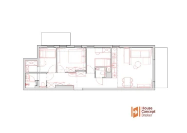 4-POKOJOWE | POD KLUCZ | tramwaj | 2 balkony | 2 M. POSTOJOWE